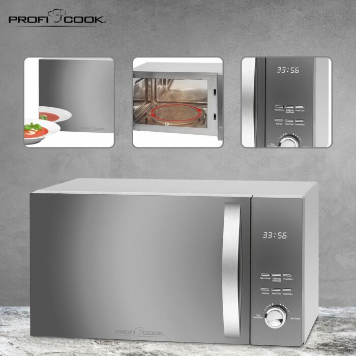 Proficook PC-MWG 1176 H zilver (553247)