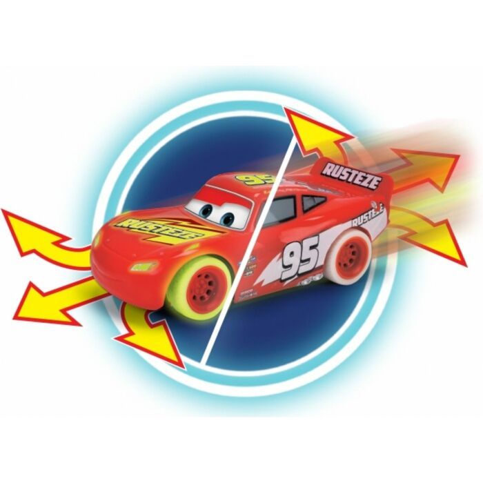 Jada | RC-auto | Glow Racers Light McQueen | 2,4 GHz | 1:24