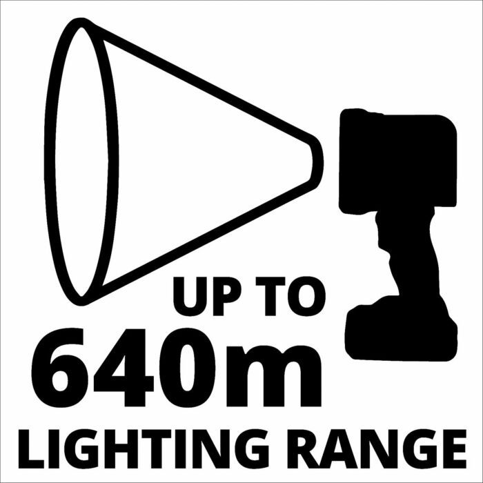 Einhell | Accu-lamp | 2500 lumen | Li-ion | Model TE-CL 18/2500