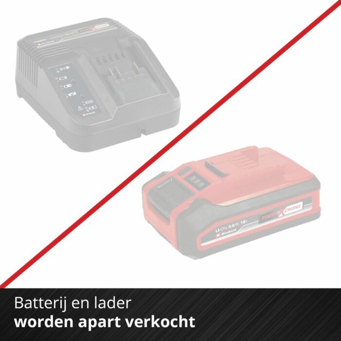 Einhell | Accu-Steelstofzuiger | 18V - Laadstation Inclusief