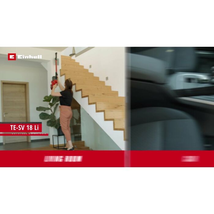 Einhell | Accu-Steelstofzuiger | 18V - Laadstation Inclusief