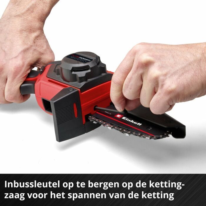 Einhell | Accu Mini Kettingzaag | 18V | 15 cm zaagblad