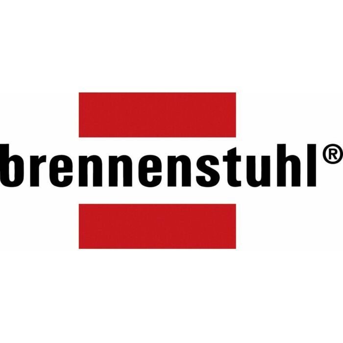 Brennenstuhl | Hoekstopcontact | 4-voudig | Zwart
