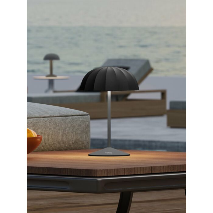 Sompex | Accu-Tafellamp | OMBRELLINO | Zwart