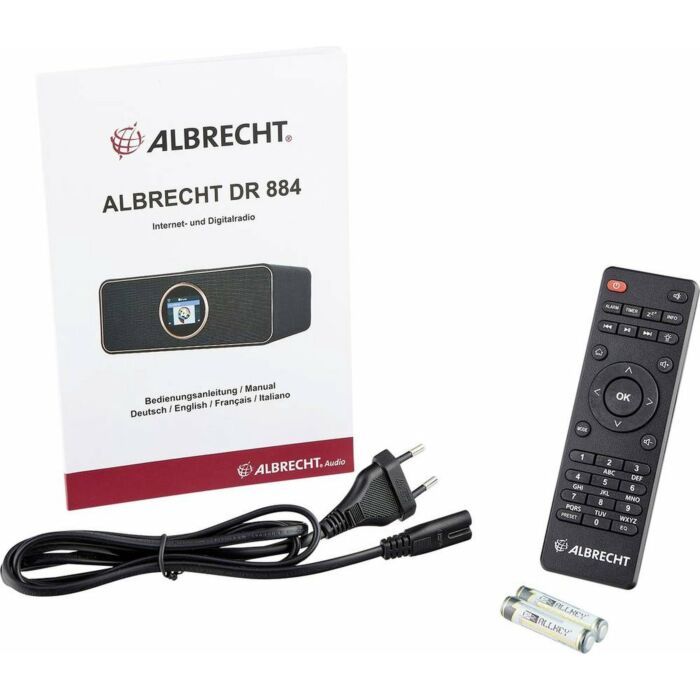 Albrecht | Hybride Radio | DR 884, Digitale en Analoge Ontvangst