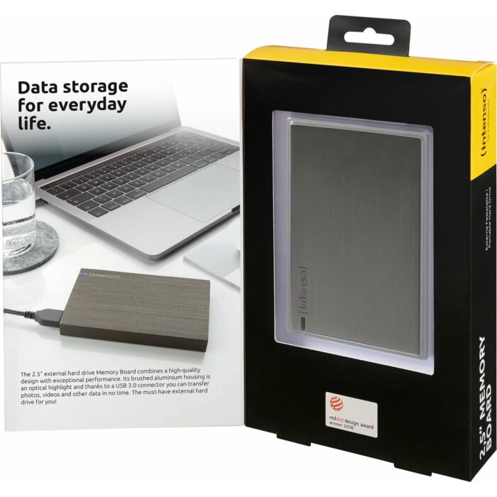 Intenso | Memory Board | 2 TB | 2,5 inch | USB 3.0 | Antraciet