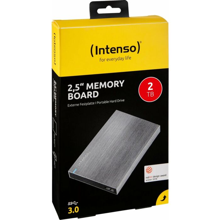 Intenso | Memory Board | 2 TB | 2,5 inch | USB 3.0 | Antraciet