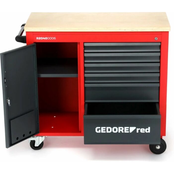 GEDORE red | Werkplaatswagen MECH PLUS | 6 laden