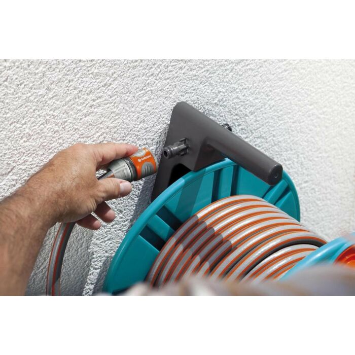 Gardena Wandslanghouder Trommel 60, inclusief slanggeleiding