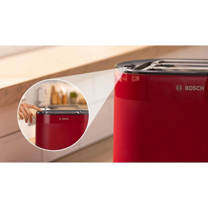 Bosch | Toaster | Rood | 2-snedefunctie