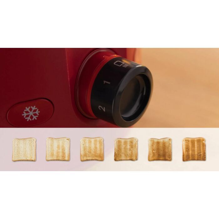 Bosch | Toaster | Rood | 2-snedefunctie