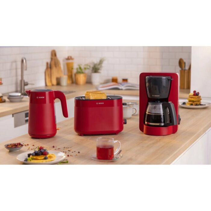 Bosch | Toaster | Rood | 2-snedefunctie