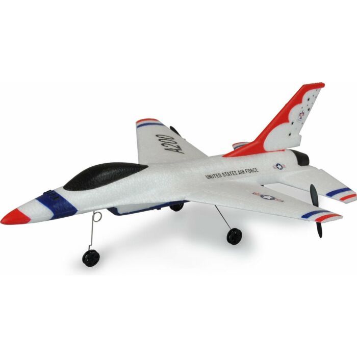 AMEWI | F16B vliegtuig | 2-kanaals met gyro | 290 mm
