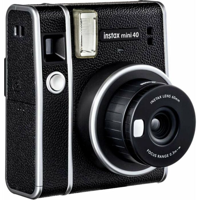 Fujifilm | Instantcamera | Zwart | Retro-ontwerp