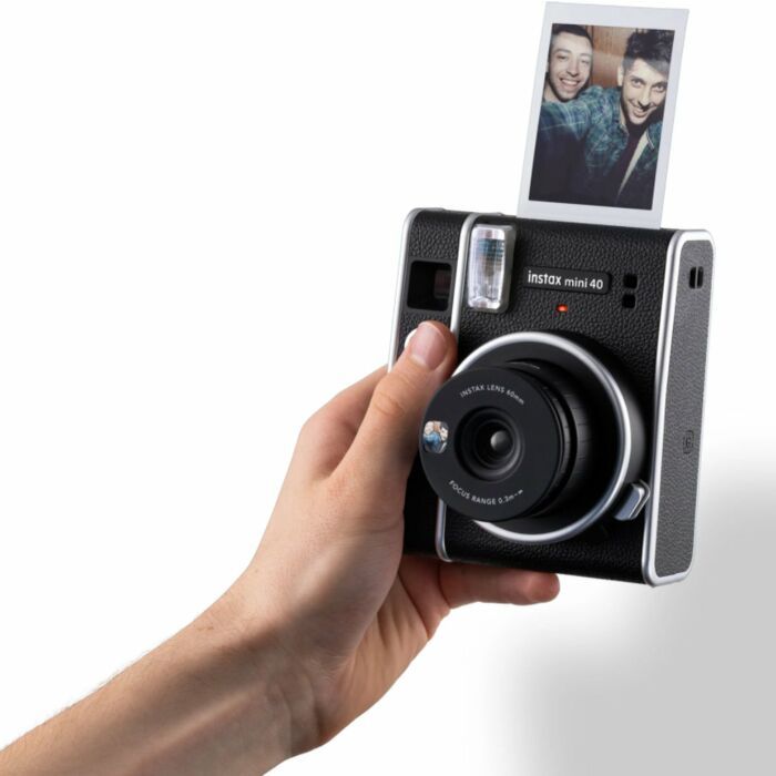 Fujifilm | Instantcamera | Zwart | Retro-ontwerp