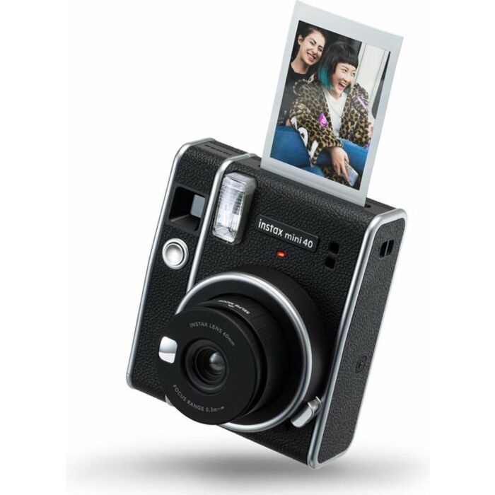 Fujifilm | Instantcamera | Zwart | Retro-ontwerp