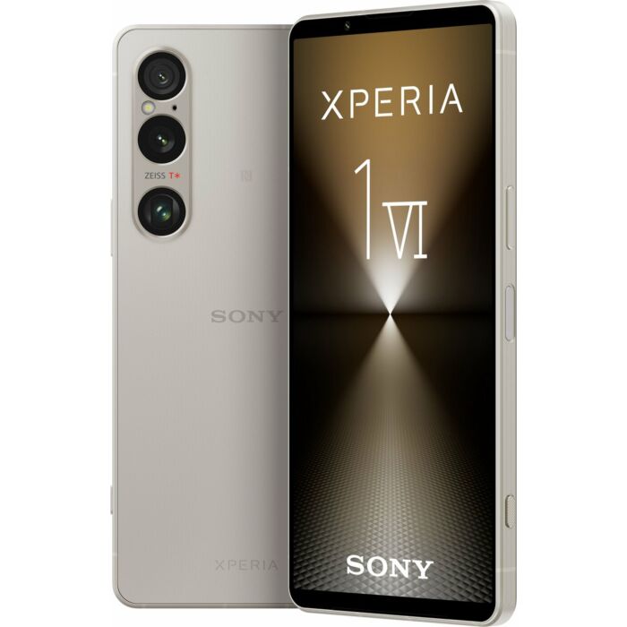 Sony | Smartphone | Platinazilver | 5G-ondersteuning - 256GB opslag - 12MP camera