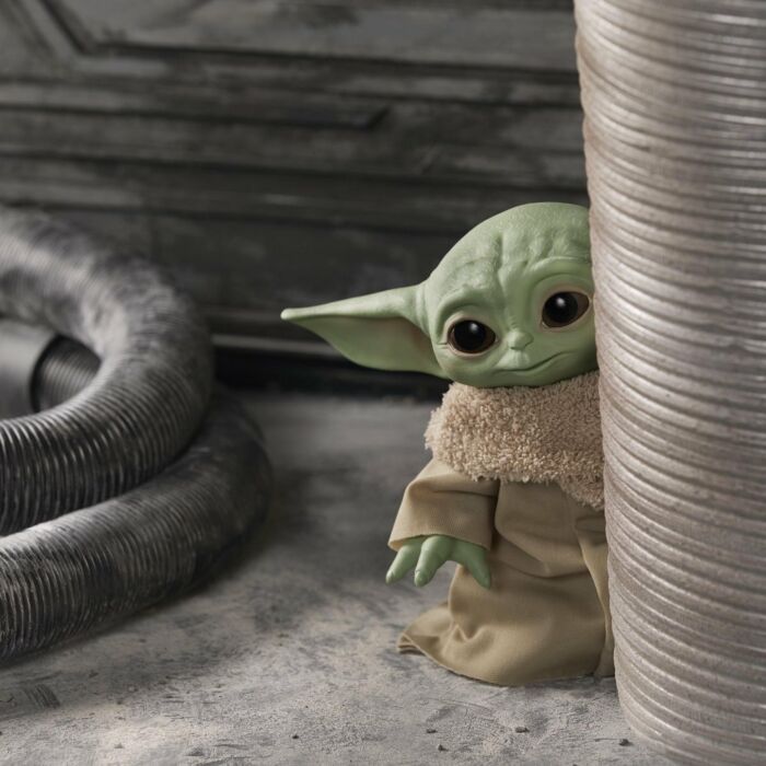 Hasbro | Knuffelspeelgoed The Child | Geluiden en accessoires