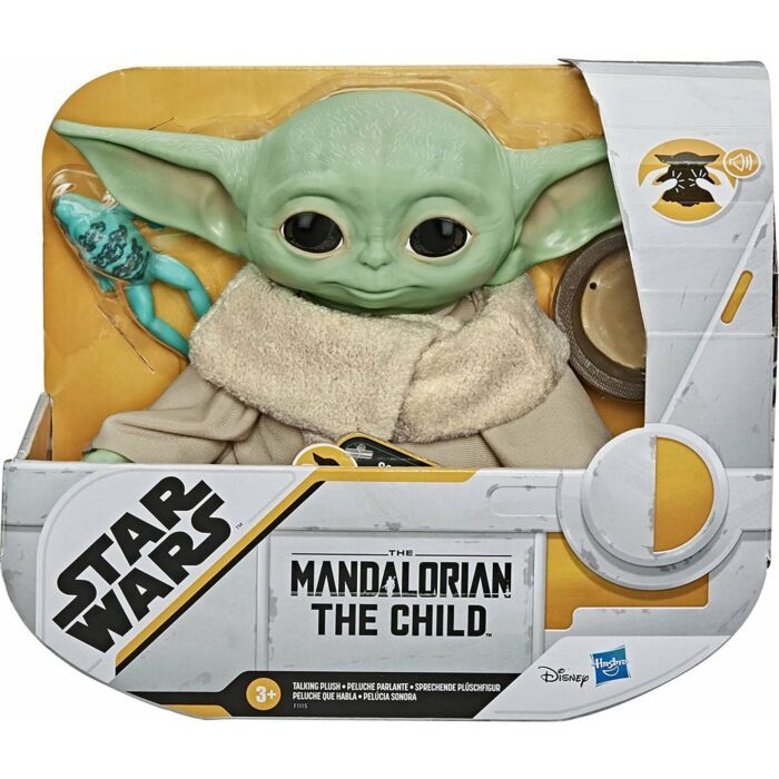 Hasbro | Knuffelspeelgoed The Child | Geluiden en accessoires
