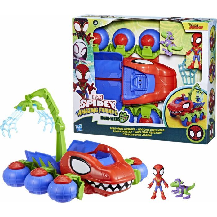 Spidey and Friends | Dino Webs Team-voertuig | Inclusief Spidey-figuur (5764805)