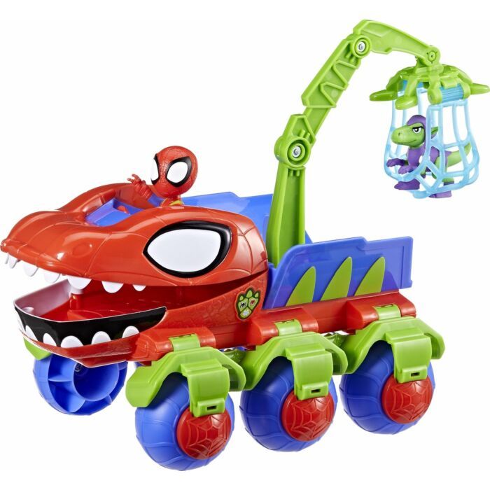 Spidey and Friends | Dino Webs Team-voertuig | Inclusief Spidey-figuur (5764805)