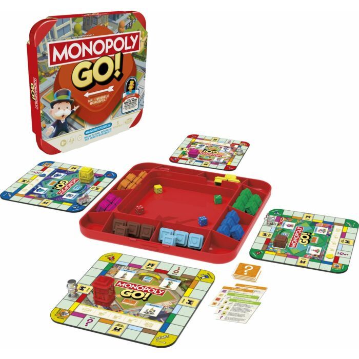 Monopoly Go! | Bordspel | Vanaf 8 jaar | Sociaal spel