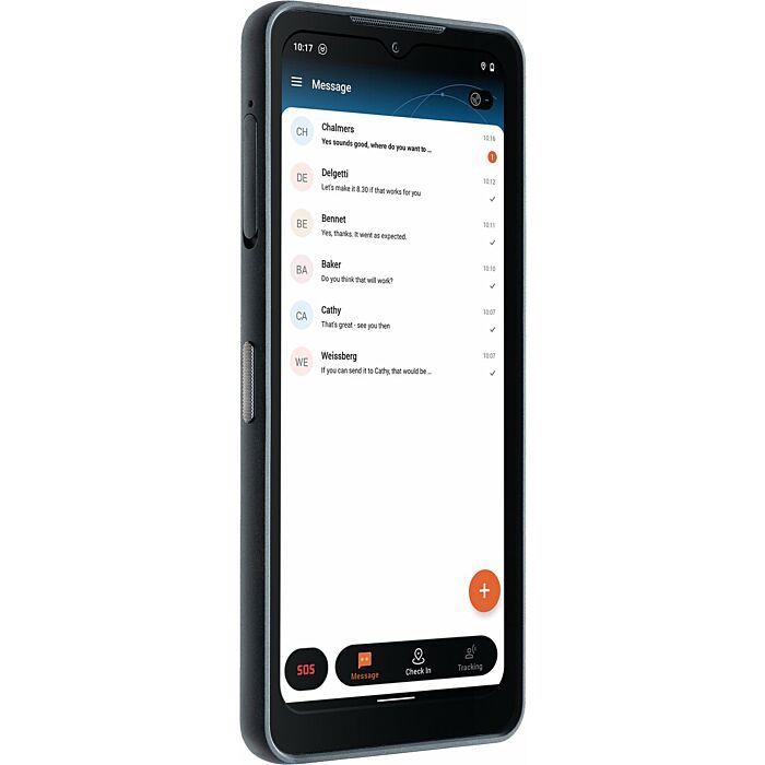 Cat | Smartphone | Zwart | Duurzaam ontwerp, waterdicht, stofdicht