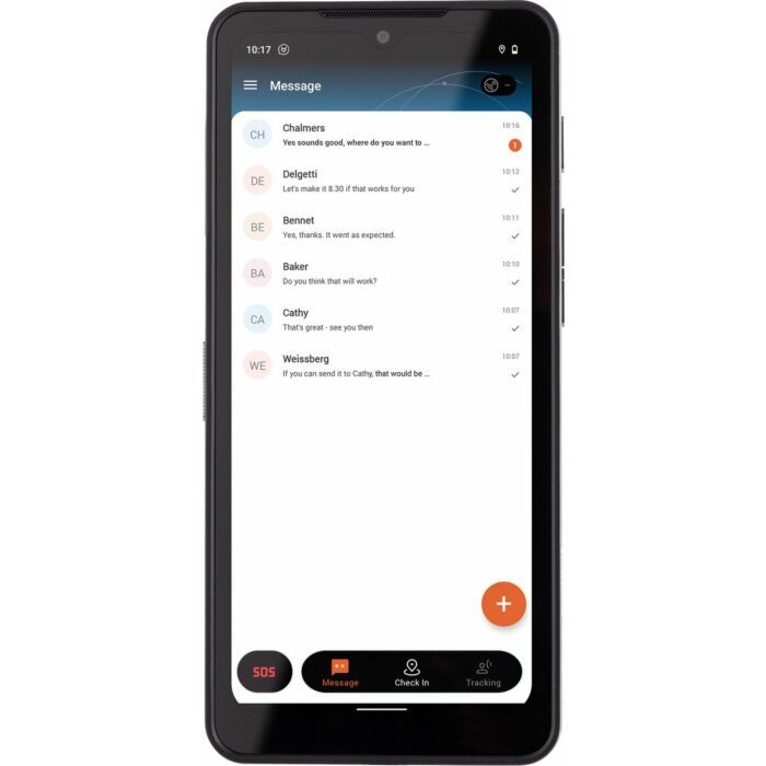 Cat | Smartphone | Zwart | Duurzaam ontwerp, waterdicht, stofdicht