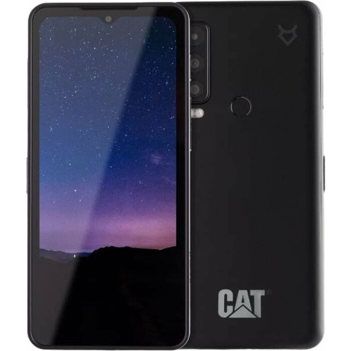Cat | Smartphone | Zwart | Duurzaam ontwerp, waterdicht, stofdicht