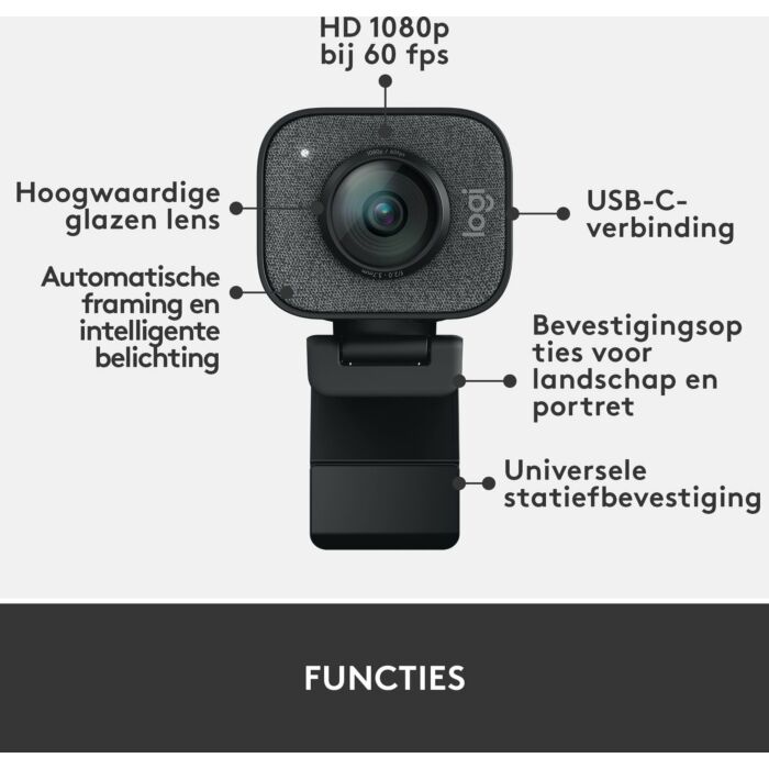 Logitech | Streamcam | Grafiet (562914)