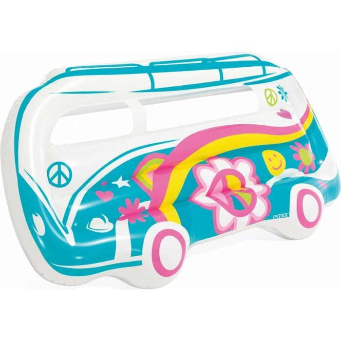Intex Groovy Van Float | 178 x 91 x 23 cm | Opblaasbare Zwemfloat | Multicolor
