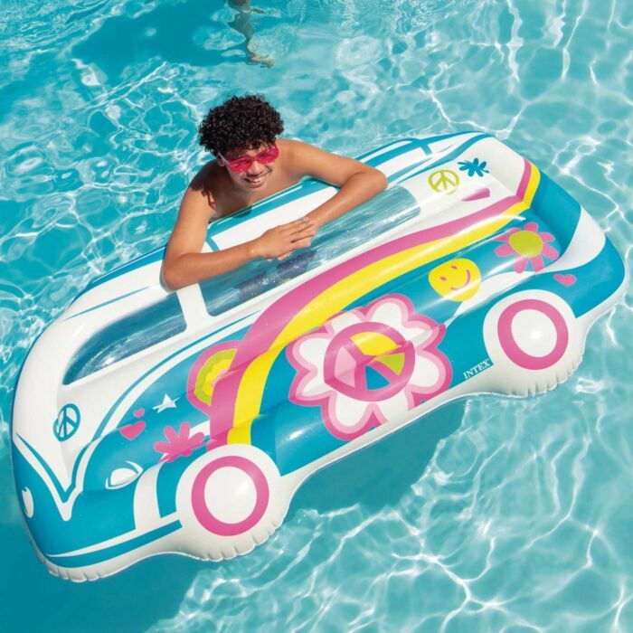 Intex Groovy Van Float | 178 x 91 x 23 cm | Opblaasbare Zwemfloat | Multicolor