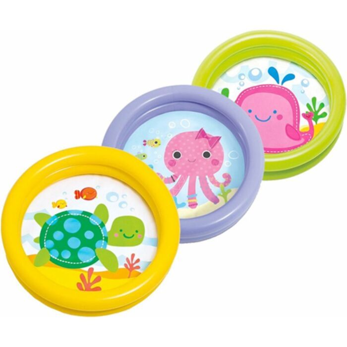 Intex | Opblaaszwembad | My First Pool Ø61 x 15 cm | Set van 2 assorti
