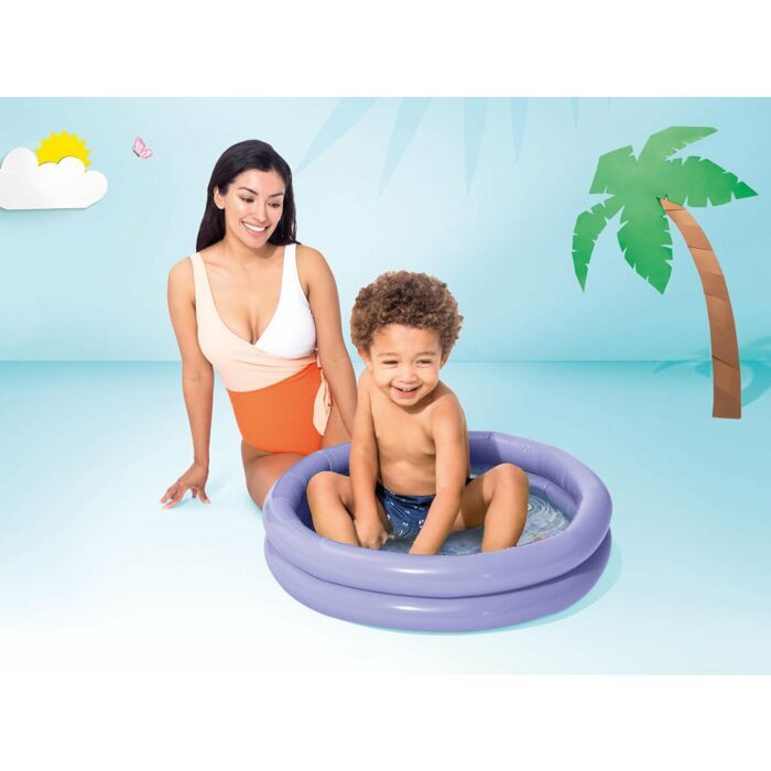 Intex | Opblaaszwembad | My First Pool Ø61 x 15 cm | Set van 2 assorti