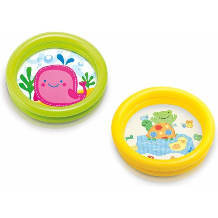 Intex | Opblaaszwembad | My First Pool Ø61 x 15 cm | Set van 2 assorti