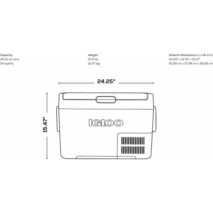 IGLOO | Compressorkoelbox | 32 Liter