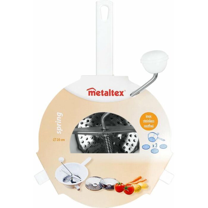 Metaltex | Passeerzeef voor groentemolen | 20 cm