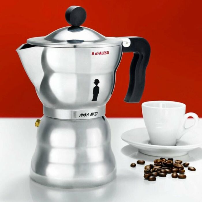 Alessi | Moka-espressomaker | 3-kops | AAM33/3