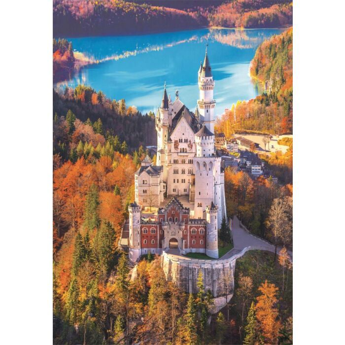 Clementoni | Puzzel 1000 Neuschwanstein | Afbeelding Slot Neuschwanstein