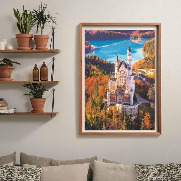 Clementoni | Puzzel 1000 Neuschwanstein | Afbeelding Slot Neuschwanstein