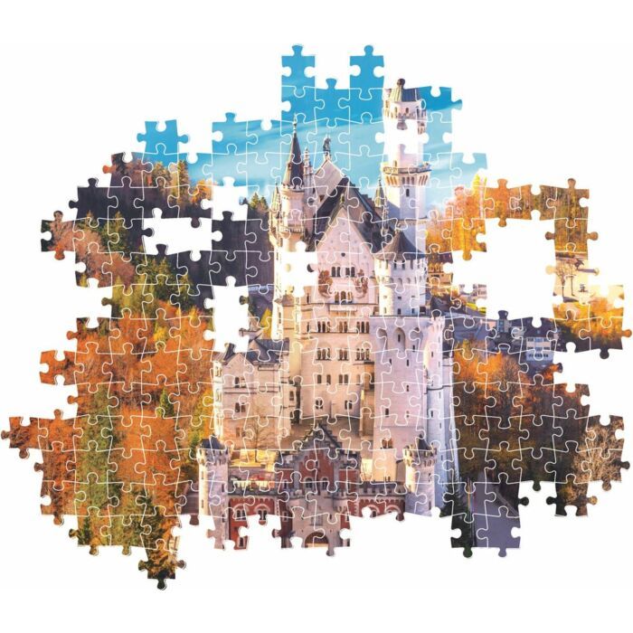 Clementoni | Puzzel 1000 Neuschwanstein | Afbeelding Slot Neuschwanstein