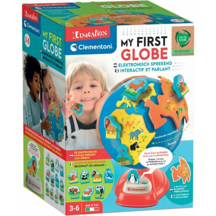 Clementoni | Wereldbol | Elektronisch | Gerecycled plastic