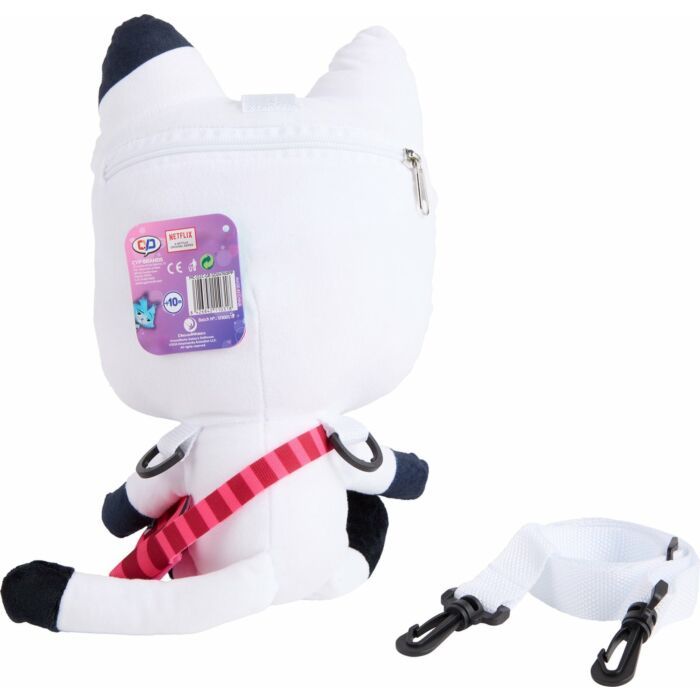 Gabby’s Dollhouse | Rugtas | 3D Pluche Pandy Paws
