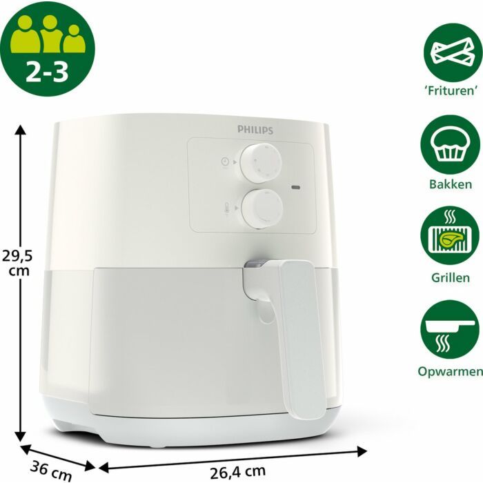 Philips HD9200/10 Airfryer wit (725643)