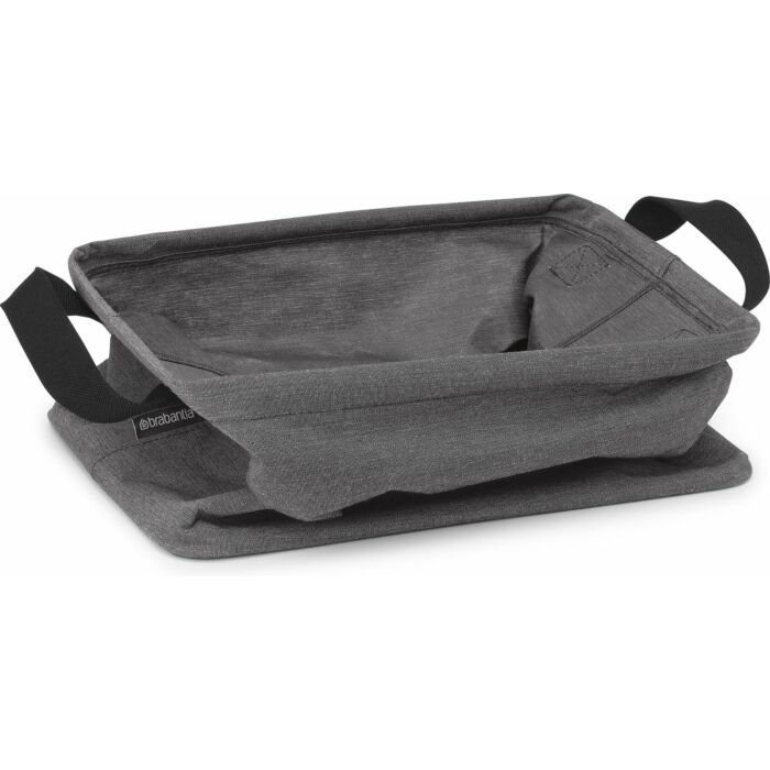 Brabantia opvouwbare wasmand 35 L – Pepper Black