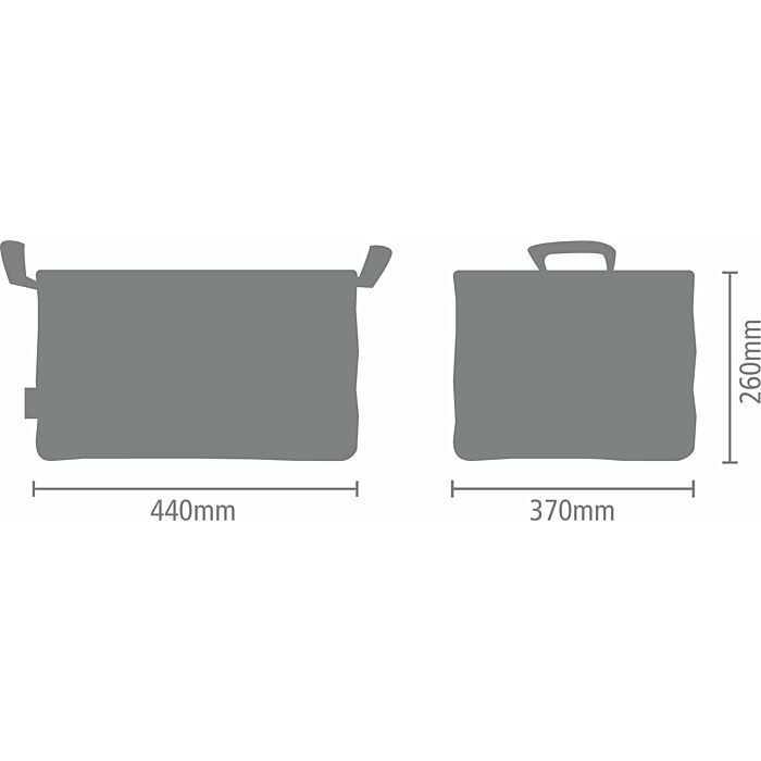 Brabantia opvouwbare wasmand 35 L – Pepper Black
