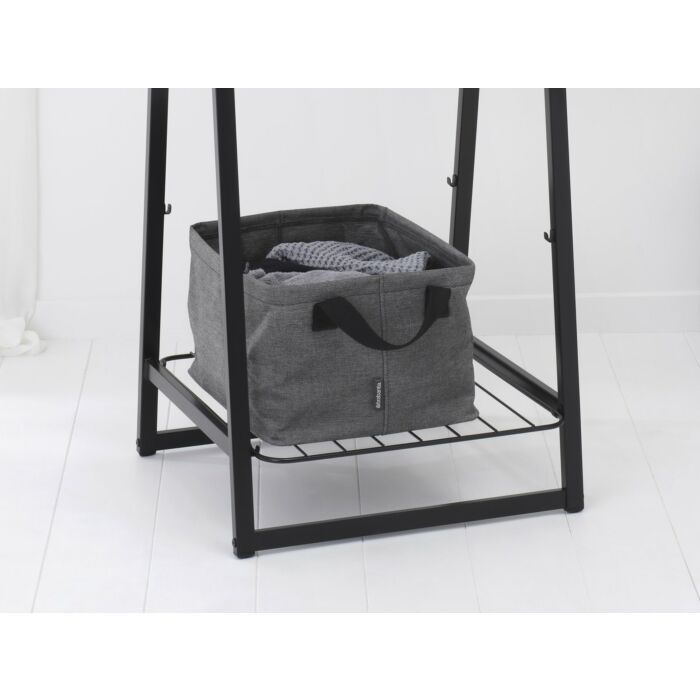 Brabantia opvouwbare wasmand 35 L – Pepper Black
