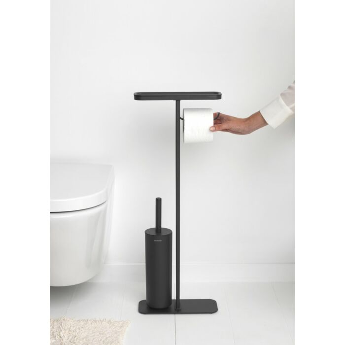 Brabantia MindSet toiletbutler - Mineral Infinite Grey