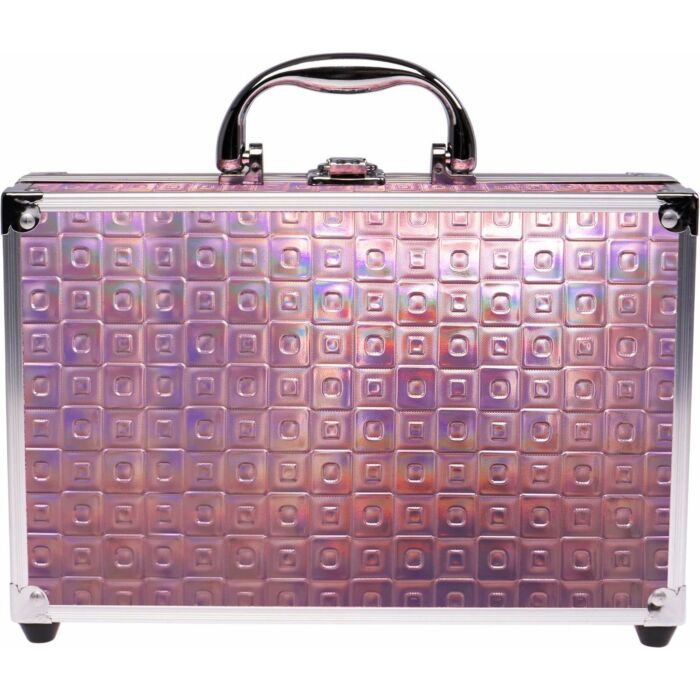 Casuelle | Make Up Koffer | Holografisch | Roze