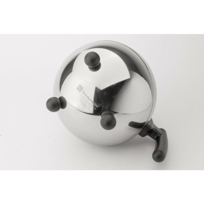 Bredemeijer | Theepot | 0,75 L | RVS/zwart